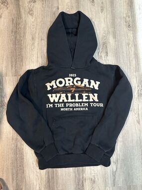 Morgan Wallen 2025 "I'm The Problem" Tour Black Hoodie